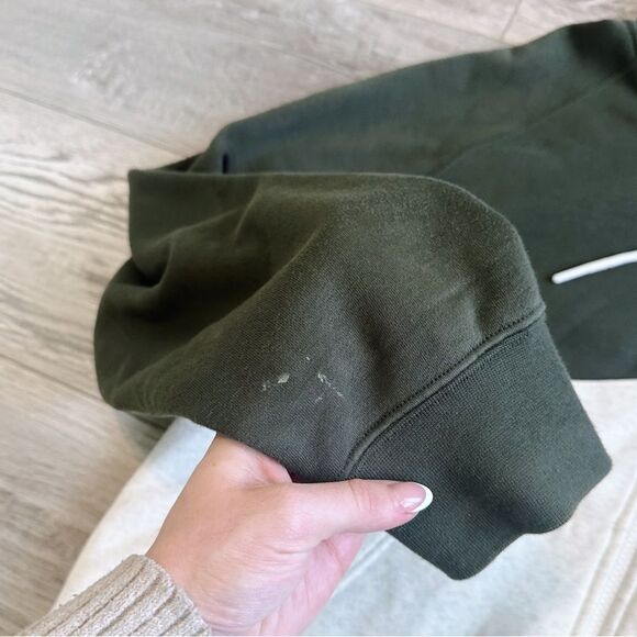 Nike Olive and Light Gray Hoodie - Picture 3 of 5